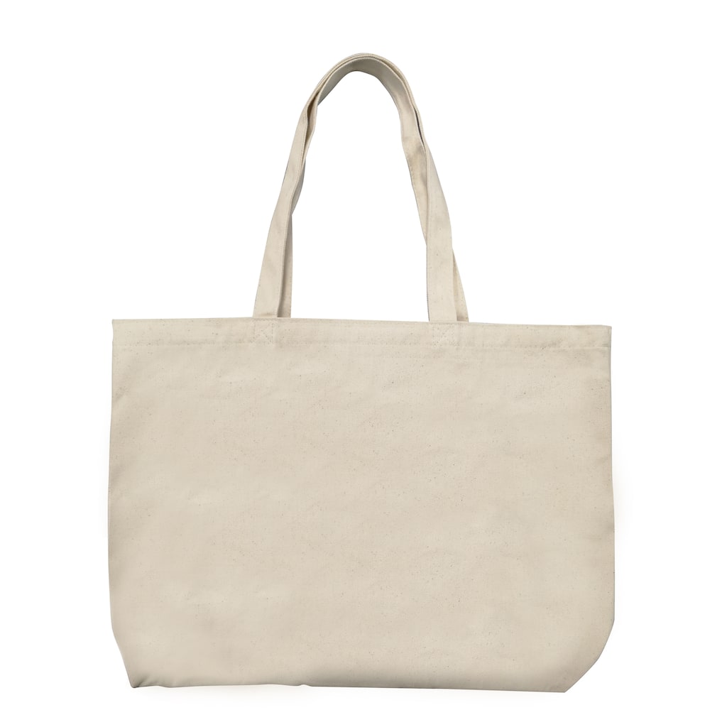 Back to Basics™ Canvas Tote Bag, Large, Natural